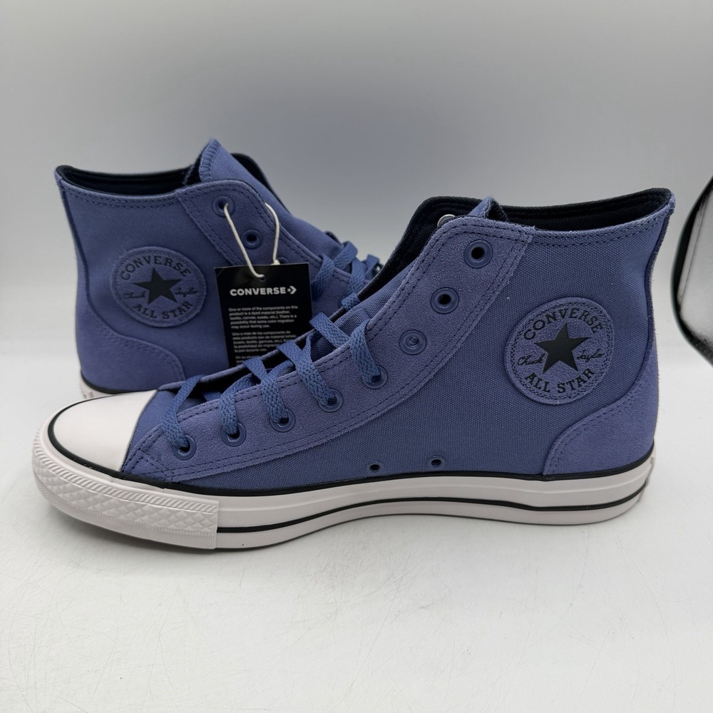 Converse Chuck Taylor All Star Hi Top Shoes Mens 11 Indigo Blue Sneakers A19082F - Picture 3 of 11